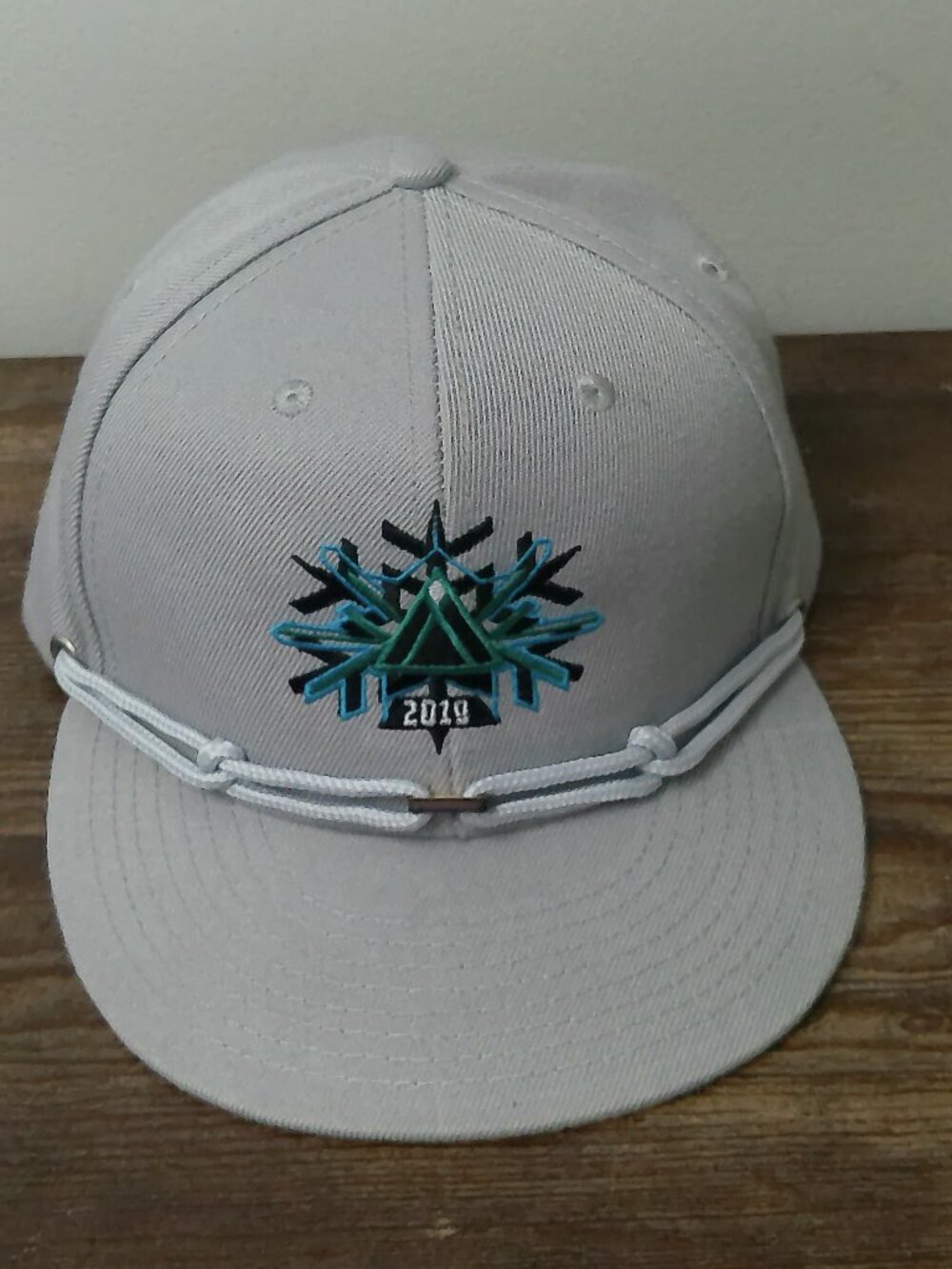 Findlay Hats 2019 Limited Edition Snowflake logo Gray Rope Snapback Hat